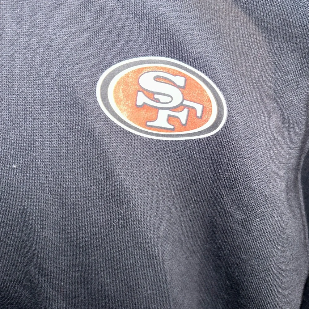 San Francisco 49ers Black hoodie men’s size small - Picture 2 of 6